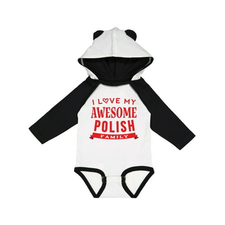 Inktastic Polish Heritage I Love My Awesome Family Gift Baby Boy or Baby Girl Long Sleeve Bodysuit
Inktastic Polish Heritage I Love My Awesome Family Gift Baby Boy or Baby Girl Long Sleeve Bodysuit