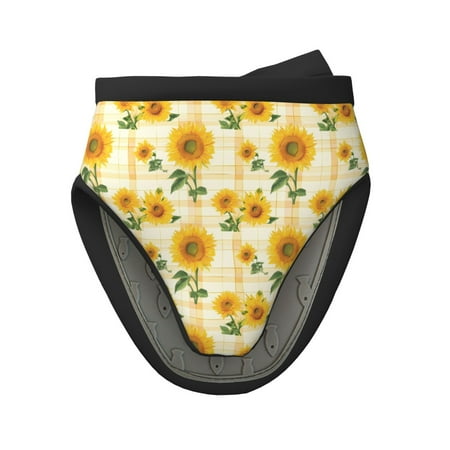 Qekee Yellow White Plaid Sunflower Print Non-Slip Mini Oven Mitt Silicone Oven Mitts Heat Resistant Kitchen Mittens Pinch Mitts Cooking Mitts
Qekee Yellow White Plaid Sunflower Print Non-Slip Mini Oven Mitt Silicone Oven Mitts Heat Resistant Kitchen Mittens Pinch Mitts Cooking Mitts