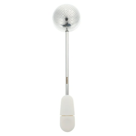 NUOLUX 1 Pc Stainless Steel Rotation Tea Infuser Portable Sphere Mesh Tea Strainer Mesh Tea Filter with Handle (White)
NUOLUX 1 Pc Stainless Steel Rotation Tea Infuser Portable Sphere Mesh Tea Strainer Mesh Tea Filter with Handle (White)