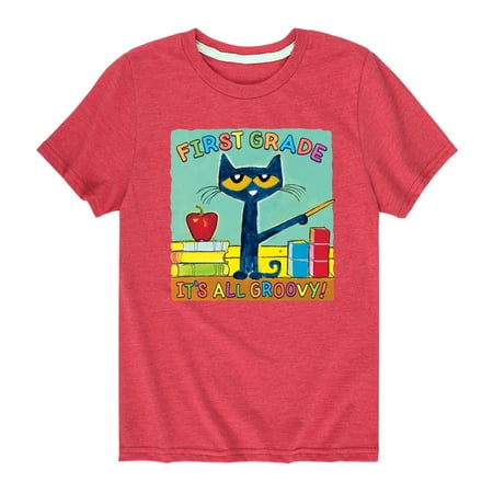 Pete The Cat - First Grade It s All Groovy - Toddler Short Sleeve Graphic T-Shirt
Pete The Cat - First Grade It s All Groovy - Toddler Short Sleeve Graphic T-Shirt