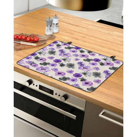 Purple Black Spring Floral Stove Top Covers for Electric Stove Heat Insulation Fireproof Glass Cooktop Cover Counter Top Glass Stove Cover for Prevent Scratches 36 x21 Watercolor Botanical Rustic
Purple Black Spring Floral Stove Top Covers for Electric Stove Heat Insulation Fireproof Glass Cooktop Cover Counter Top Glass Stove Cover for Prevent Scratches 36 x21 Watercolor Botanical Rustic