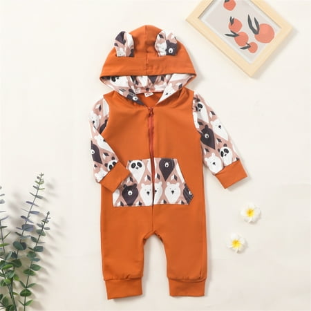 NIUREDLTD Baby Unisex Cotton Animal Print Autumn Long Sleeve Romper Jumpsuit Clothes
NIUREDLTD Baby Unisex Cotton Animal Print Autumn Long Sleeve Romper Jumpsuit Clothes
