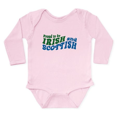 CafePress - Proud To Be Irish And Scottish Body Suit - Long Sleeve Infant Bodysuit
CafePress - Proud To Be Irish And Scottish Body Suit - Long Sleeve Infant Bodysuit