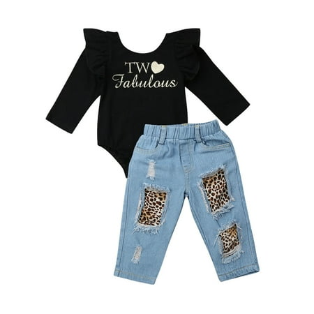 1-6 Years 2PCS Toddler Kids Baby Girl Ruffle Romper+Denim Pants Winter Outfits Clothes
1-6 Years 2PCS Toddler Kids Baby Girl Ruffle Romper+Denim Pants Winter Outfits Clothes