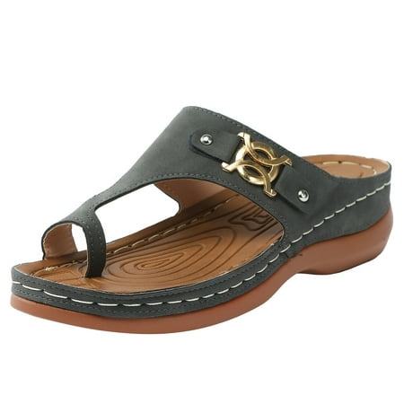 new home gifts for home Women Shoes Flip Flops Sandals Comfortable Walking Summer Wedge Embroidered Sandals PPlatform Shoes Pu Grey
new home gifts for home Women Shoes Flip Flops Sandals Comfortable Walking Summer Wedge Embroidered Sandals PPlatform Shoes Pu Grey