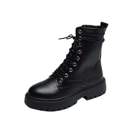 Fsqjgq Womens Boots with Heel Lace Up Women Ankle Boots Autumn and Winter Fashion Solid Color Lace Up Comfortable Round Toe Square Heel Boot with Thick Heel Black 40
Fsqjgq Womens Boots with Heel Lace Up Women Ankle Boots Autumn and Winter Fashion Solid Color Lace Up Comfortable Round Toe Square Heel Boot with Thick Heel Black 40
