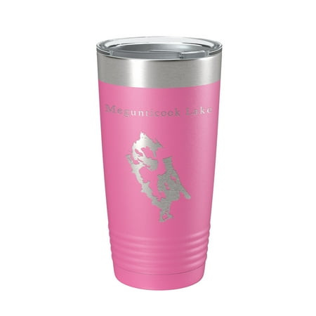 Megunticook Lake Map Tumbler Travel Mug Insulated Laser Engraved Coffee Cup Maine 20 oz Pink
Megunticook Lake Map Tumbler Travel Mug Insulated Laser Engraved Coffee Cup Maine 20 oz Pink