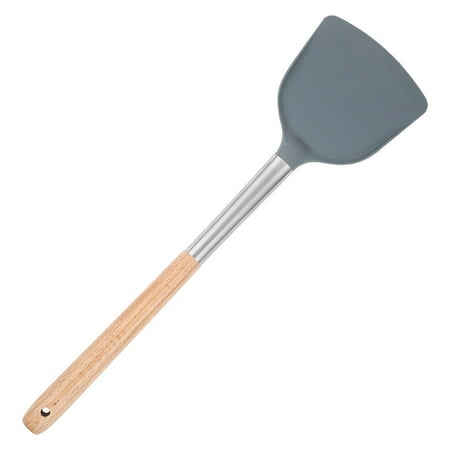 Manunclaims Cooking Spatula Food Grade Non-stick Wooden Handle Silica Gel Turner Spatula Shovel Cooking Kitchen Utensils for Home
Manunclaims Cooking Spatula Food Grade Non-stick Wooden Handle Silica Gel Turner Spatula Shovel Cooking Kitchen Utensils for Home