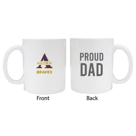 R & R Imports MUG2-C-ALC20 DAD Alcorn State Braves Proud Dad White Ceramic Coffee Mug - Pack of 2
R & R Imports MUG2-C-ALC20 DAD Alcorn State Braves Proud Dad White Ceramic Coffee Mug - Pack of 2