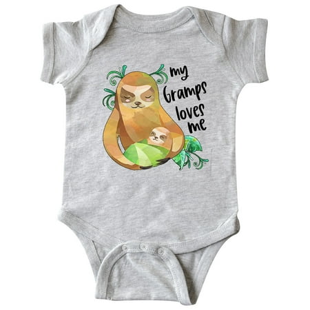 Inktastic My Gramps Loves Me Cute Sloth and Baby Gift Baby Boy or Baby Girl Bodysuit
Inktastic My Gramps Loves Me Cute Sloth and Baby Gift Baby Boy or Baby Girl Bodysuit