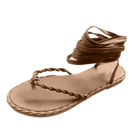 Follure Girl women s casual shoes Women s Fashion Round Toe Flip Toe Ring Strap Retro Casual Beach Sandals Beige 42
Follure Girl women s casual shoes Women s Fashion Round Toe Flip Toe Ring Strap Retro Casual Beach Sandals Beige 42
