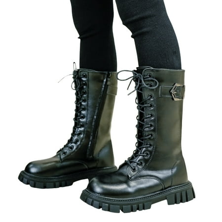 RUICUW Children Shoes Are Comfortable And Soft Flat Boots Fashionable Lace Up Princess Boots 10.5-11 Years
RUICUW Children Shoes Are Comfortable And Soft Flat Boots Fashionable Lace Up Princess Boots 10.5-11 Years