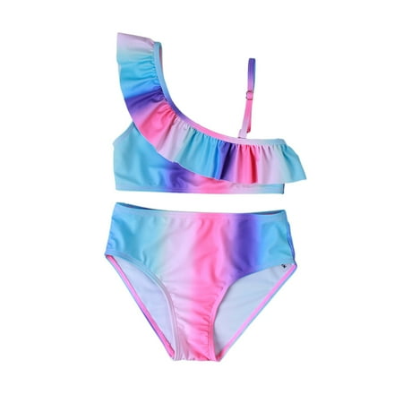 Toddler Baby Girl Swimsuit Kids Girls Multiplecolor Backless Strap Bikini Swimwear Swimsuit Two Piece 3-4 Years
Toddler Baby Girl Swimsuit Kids Girls Multiplecolor Backless Strap Bikini Swimwear Swimsuit Two Piece 3-4 Years
