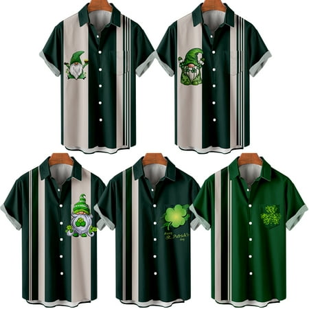 MLFU Adult St. Patrick s Day Crewneck T-Shirts Regular Fit Relaxed-Fit Blouses Plus Size Men
MLFU Adult St. Patrick s Day Crewneck T-Shirts Regular Fit Relaxed-Fit Blouses Plus Size Men