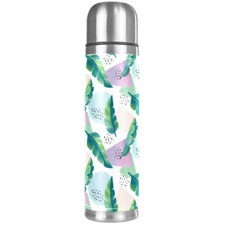 Tropical Pattern with Leaves and Colorful Shapes Pattern Premium Insulated Water Bottle - Water Mug with Food-Grade PP Vacuum Insulated Leak-proof BPA-Free
Tropical Pattern with Leaves and Colorful Shapes Pattern Premium Insulated Water Bottle - Water Mug with Food-Grade PP Vacuum Insulated Leak-proof BPA-Free