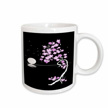 3dRose Japanese Botanical Black White n Pink Botanica n moon Art Ceramic Mug 15-ounce
3dRose Japanese Botanical Black White n Pink Botanica n moon Art Ceramic Mug 15-ounce