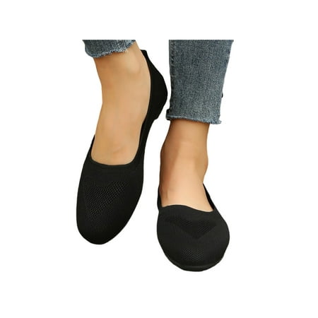 Colisha Women Walking Shoe Mesh Flats Comfort Casual Shoes Ladies Round Toe Loafers Slip-ons Black 9
Colisha Women Walking Shoe Mesh Flats Comfort Casual Shoes Ladies Round Toe Loafers Slip-ons Black 9