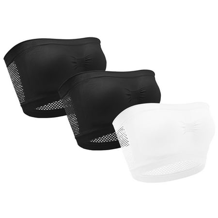 wofedyo tube tops for women 3 Pieces Womens Non Padded Bandeau Sprots Bra Strapless Conertible Bralettes Basic Layer Top Bra bras for women
wofedyo tube tops for women 3 Pieces Womens Non Padded Bandeau Sprots Bra Strapless Conertible Bralettes Basic Layer Top Bra bras for women