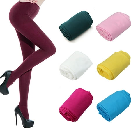 Visland Women Pantyhose Fashion Sexy Solid Color Elastic Soft Opaque Footed Tights High Waist Slim Stockings for Daily Wear
Visland Women Pantyhose Fashion Sexy Solid Color Elastic Soft Opaque Footed Tights High Waist Slim Stockings for Daily Wear
