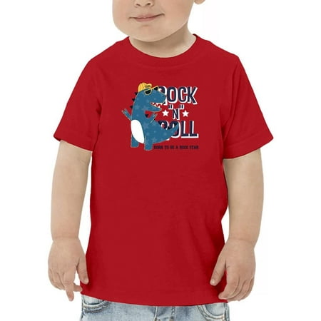 Cool Dino Born To Be Rockstar T-Shirt Toddler -Image by Shutterstock 4 Toddler