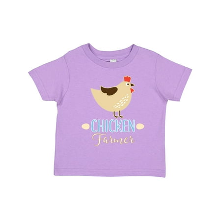 Inktastic Chicken Farmer Gift Toddler Boy or Toddler Girl T-Shirt