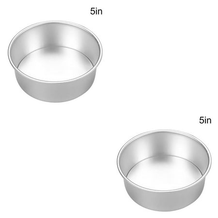 2pcs Cheese Cake Mold Aluminium Alloy Non-stick Pan Mousse Baking Mould with Removable Bottom 5 Inches
2pcs Cheese Cake Mold Aluminium Alloy Non-stick Pan Mousse Baking Mould with Removable Bottom 5 Inches