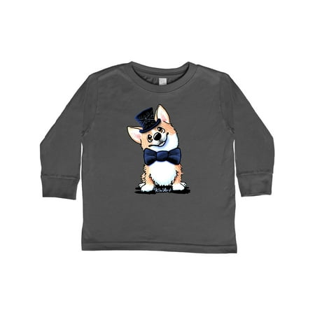 Inktastic Corgi Ritz Gift Toddler Boy or Toddler Girl Long Sleeve T-Shirt