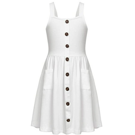 Toddler Kids Girls Dress Solid Color Sleeveless O-Neck Spring Summer Ruffle Tulle Lovely Loose Fashion Sundress Soft Stylish Dresses
Toddler Kids Girls Dress Solid Color Sleeveless O-Neck Spring Summer Ruffle Tulle Lovely Loose Fashion Sundress Soft Stylish Dresses