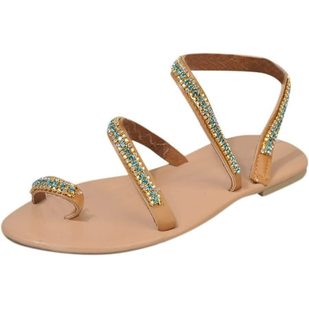Sandals for Women Rhinestone Platform Non-Slip Orthotic Flip Flop Comfortable Adjustable Ankle Strap Flat Slippers Outdoor Casual Summer Beach Shoes
Sandals for Women Rhinestone Platform Non-Slip Orthotic Flip Flop Comfortable Adjustable Ankle Strap Flat Slippers Outdoor Casual Summer Beach Shoes