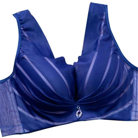 Rumida Seamless Bralette Plus Size Sexy Bras for Women Wireless Push Up Underwear Bras Bra Underwear Women Seamless Plus Size Sexy Wireless Push Up Full Cup Adjustable Large Size Striped Blue 75AB
Rumida Seamless Bralette Plus Size Sexy Bras for Women Wireless Push Up Underwear Bras Bra Underwear Women Seamless Plus Size Sexy Wireless Push Up Full Cup Adjustable Large Size Striped Blue 75AB