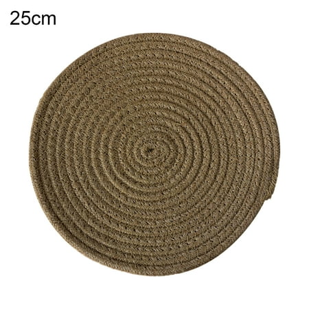 Hloma Cup Placemat Natural Non-slip Lightweight Table Mat Hand-woven Placemat Kitchen Gadget for Home
Hloma Cup Placemat Natural Non-slip Lightweight Table Mat Hand-woven Placemat Kitchen Gadget for Home