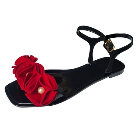 nsendm down Slippers Women Women Flat Flower Sandals Beach Sandals Fashion Flat Summer Womens 2 Inch Heels Slippers Shoes Black 9
nsendm down Slippers Women Women Flat Flower Sandals Beach Sandals Fashion Flat Summer Womens 2 Inch Heels Slippers Shoes Black 9