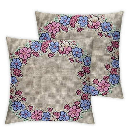 Ello0ord Floral Throw Pillow Cushion Case Vintage Art Design Colorful Flower Pattern with Geometric Hexagonal Mesh Back Modern Accent Double-Sided Digital Printing 12x12in
Ello0ord Floral Throw Pillow Cushion Case Vintage Art Design Colorful Flower Pattern with Geometric Hexagonal Mesh Back Modern Accent Double-Sided Digital Printing 12x12in
