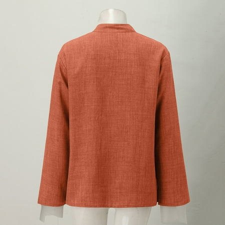 Aayomet Long Sleeve Tee Shirts For Women Women s Basic Long Sleeve T Shirts Crewneck Slim Fit Spandex Tops Plain Layer Underscrub Tees Orange S
Aayomet Long Sleeve Tee Shirts For Women Women s Basic Long Sleeve T Shirts Crewneck Slim Fit Spandex Tops Plain Layer Underscrub Tees Orange S