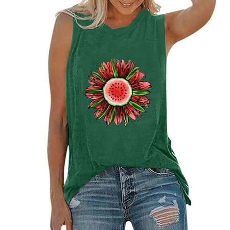 Dtydtpe Women Sunflower Letters Printing Sleeveless O-Neck Vest Tank Shirt Tunic Blouse Tops Anime Scrubs 3 4 Sleeve Crop Top Shell Top Women Dressy Bell Top for Women Compression Top Women Mesh S
Dtydtpe Women Sunflower Letters Printing Sleeveless O-Neck Vest Tank Shirt Tunic Blouse Tops Anime Scrubs 3 4 Sleeve Crop Top Shell Top Women Dressy Bell Top for Women Compression Top Women Mesh S