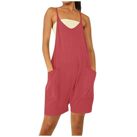 Strungten Jumpsuits For Women Summer Casual Sleeveless Loose Rompers Women s Fashion Comfy Overalls Pants Shortsone piece jumpsuits for women
Strungten Jumpsuits For Women Summer Casual Sleeveless Loose Rompers Women s Fashion Comfy Overalls Pants Shortsone piece jumpsuits for women