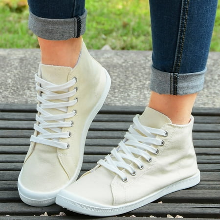 Christmas Loafers Ladies Shoes Solid Color Shoes For Women Autumn High Top Canvas Flat Soft Sneakers Vulcanize Women s Casual Shoes
Christmas Loafers Ladies Shoes Solid Color Shoes For Women Autumn High Top Canvas Flat Soft Sneakers Vulcanize Women s Casual Shoes