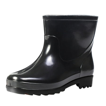 Black Boots for Women Man Short Rubber Rainboots Waterproof Rubber Boots For Garden Man Rain Footwear Rain Shoes Rain shoes for Men PVC Black
Black Boots for Women Man Short Rubber Rainboots Waterproof Rubber Boots For Garden Man Rain Footwear Rain Shoes Rain shoes for Men PVC Black