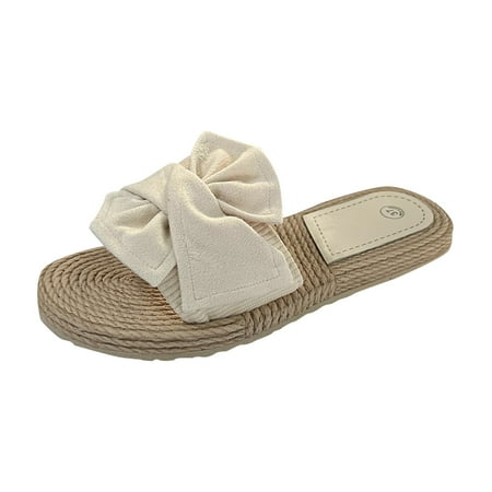 MIASHUI Womens Sandals Shoes Comfortable Flat Slippers Fashion Flower One Foot Beach Slippers Casual Summer Shoes Beige 7.5
MIASHUI Womens Sandals Shoes Comfortable Flat Slippers Fashion Flower One Foot Beach Slippers Casual Summer Shoes Beige 7.5
