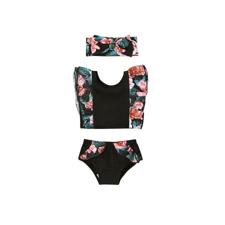 Xiaoluokaixin 3Pcs Baby Girls Swimwear Suit Summer Floral Print Lace Sleeve Split Swimsuit + Bow Headwear Set cQH
Xiaoluokaixin 3Pcs Baby Girls Swimwear Suit Summer Floral Print Lace Sleeve Split Swimsuit + Bow Headwear Set cQH