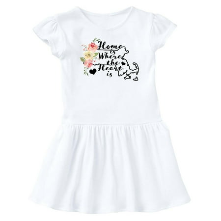 Inktastic Massachusetts Home is Where The Heart is with Watercolor Floral Gift Baby Girl Dress
Inktastic Massachusetts Home is Where The Heart is with Watercolor Floral Gift Baby Girl Dress