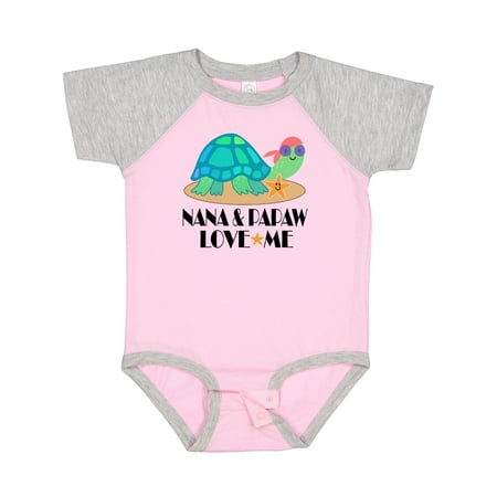 Inktastic Nana and Papaw Love Me Grandchild Turtle Gift Baby Boy or Baby Girl Bodysuit
Inktastic Nana and Papaw Love Me Grandchild Turtle Gift Baby Boy or Baby Girl Bodysuit