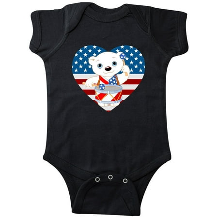 Inktastic 4th of July US Flag Polar Bear Gift Baby Boy or Baby Girl Bodysuit
Inktastic 4th of July US Flag Polar Bear Gift Baby Boy or Baby Girl Bodysuit