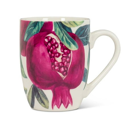 Abbott Collections AB-27-ADELE-03-MUG 4.25 in. Pomegranate Mug Burgundy
Abbott Collections AB-27-ADELE-03-MUG 4.25 in. Pomegranate Mug Burgundy