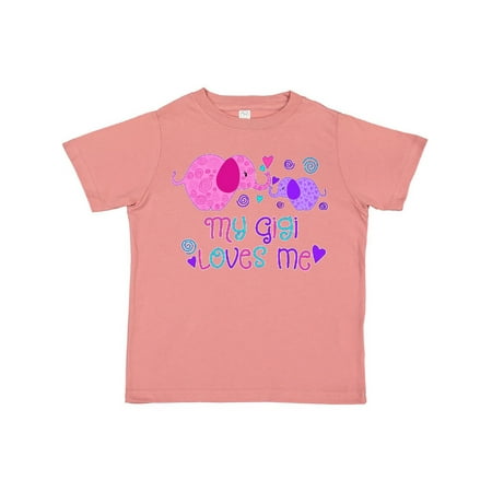 Inktastic My Gigi Loves Me- cute elephants Gift Toddler Boy or Toddler Girl T-Shirt
Inktastic My Gigi Loves Me- cute elephants Gift Toddler Boy or Toddler Girl T-Shirt