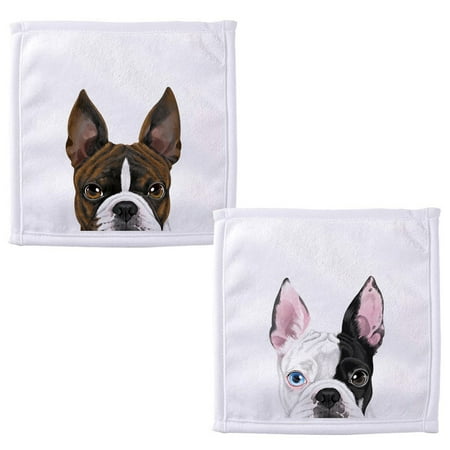 WIRESTER 2pcs Living Fashions Kitchen Towels for Washing Dishes for Bath Kitchen Hand Towel Drying Dishes Kitchen Dish Towels - Animal Boston Terrier Brindle Dog & Boston Terrier Eyepatch Dog
WIRESTER 2pcs Living Fashions Kitchen Towels for Washing Dishes for Bath Kitchen Hand Towel Drying Dishes Kitchen Dish Towels - Animal Boston Terrier Brindle Dog & Boston Terrier Eyepatch Dog