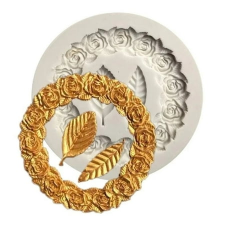 Leaf Wreath Silicone Mold Candy Clay Chocolate Mould Kitchen Baking Cupcake Topper Fondant Diy Cake Decorating Tools
Leaf Wreath Silicone Mold Candy Clay Chocolate Mould Kitchen Baking Cupcake Topper Fondant Diy Cake Decorating Tools