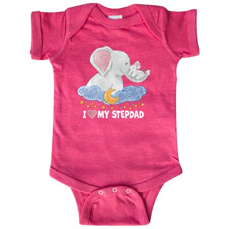 Inktastic I Love My Stepdad Cute Elephants with Moon and Stars Gift Baby Boy or Baby Girl Bodysuit
Inktastic I Love My Stepdad Cute Elephants with Moon and Stars Gift Baby Boy or Baby Girl Bodysuit