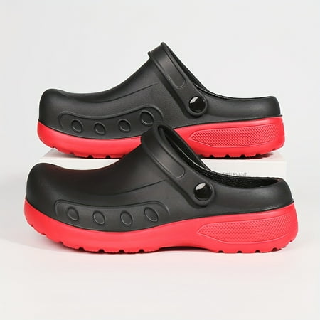Unisex Plus Size Solid Slip On Waterproof & Oil Proof Hollow Out Chef Shoes Comfy Non Slip Casual Safety Clogs For Men s & Women s Outdoor Activities
Unisex Plus Size Solid Slip On Waterproof & Oil Proof Hollow Out Chef Shoes Comfy Non Slip Casual Safety Clogs For Men s & Women s Outdoor Activities