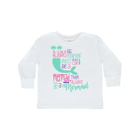 Inktastic Always be Yourself Unless you can be a Mermaid Gift Toddler Boy or Toddler Girl Long Sleeve T-Shirt
Inktastic Always be Yourself Unless you can be a Mermaid Gift Toddler Boy or Toddler Girl Long Sleeve T-Shirt
